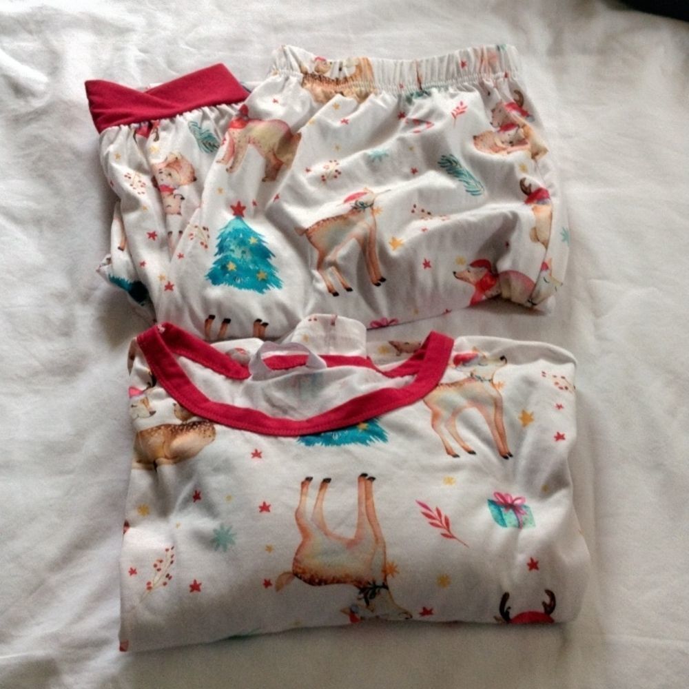 PATPAT LONG sleeve man's thin and lightweight Xmas pajamas size L